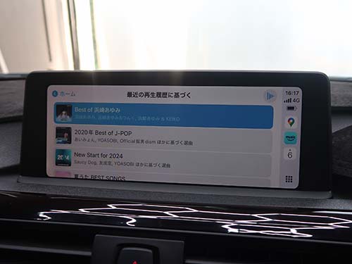 iPhoneのナビアプリや音楽アプリを楽しむ