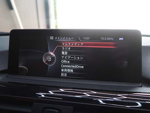 BMW純正中古ヘッドユニットへの交換