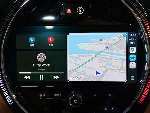 人気の高い Apple CarPlay有効化