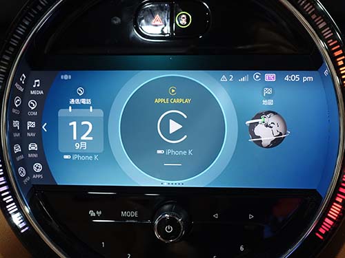 人気の高い Apple CarPlay有効化