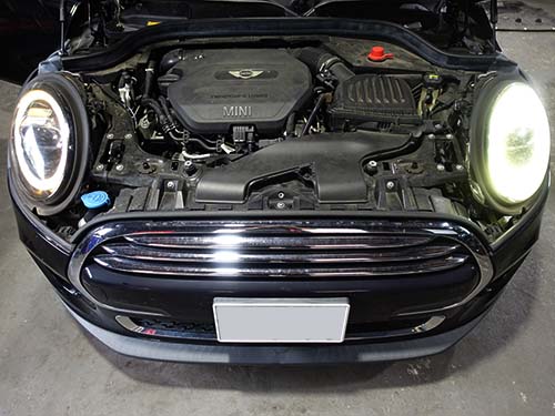 MINI F55 デイライト故障
