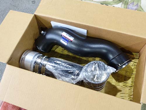 FTP製のアルミパイプに交換