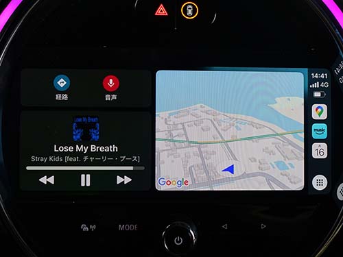 ミニ クロスオーバー CarPlay