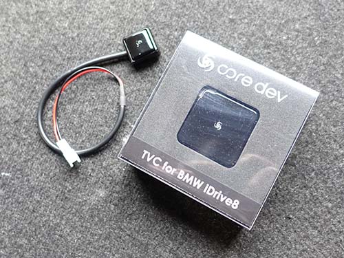 BMW M3 G81 TVキャンセラー|CodeTech製「code dev TVC for BMW iDrive8」