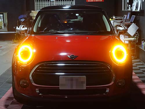 ウインカー作動時