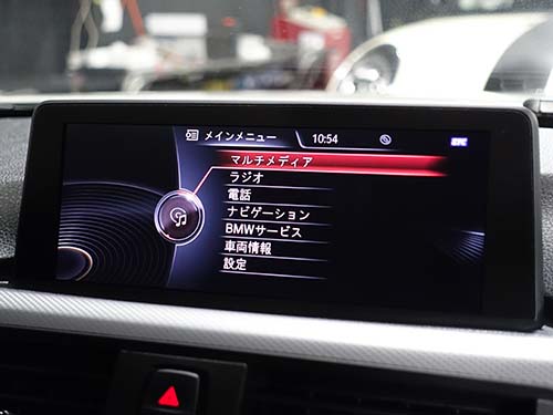 ライコウが厳選したBMW純正中古モニターへ交換