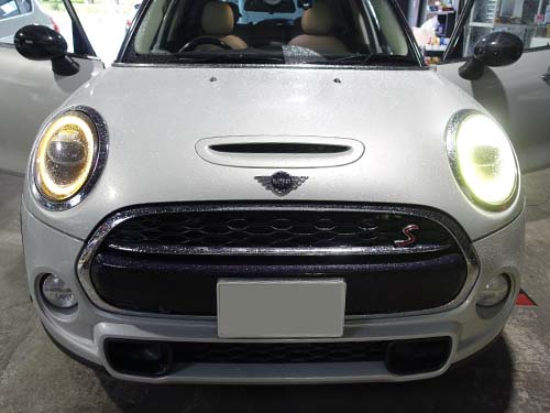 MINI F55 リングライト 故障