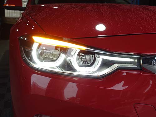 ヘッドライトは正常に点灯を再開