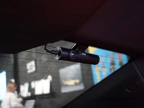 ユピテル製の全方面3カメラドライブレコーダー「Z-320」を装着