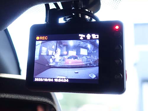 F44 ドライブレコーダー(Z-320)装着