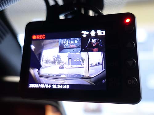 F44 ドライブレコーダー(Z-320)装着