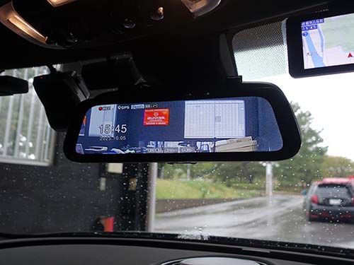 MINI JCW F54 ドライブレコーダー装着