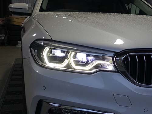 発光ムラもなく、純正の明るさをしっかり再現