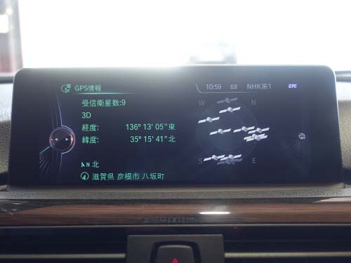 ナビとGPS受信のチェック