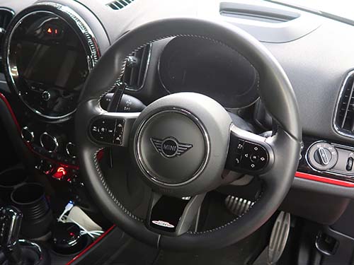 MINI JCW F60 パドルシフトをマグネット式へ交換