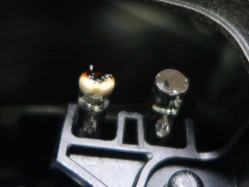 アクリル導光体(ライトバー)の焼け・変色による光量低下