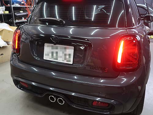 LCIモデル用ユニオンジャックテールライト後付装着