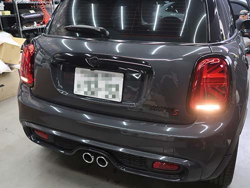 LCIモデル用ユニオンジャックテールライト後付装着