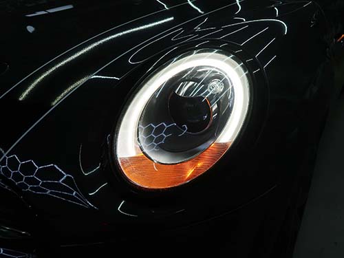 RAIKO製フロントウインカー用LEDバルブ装着