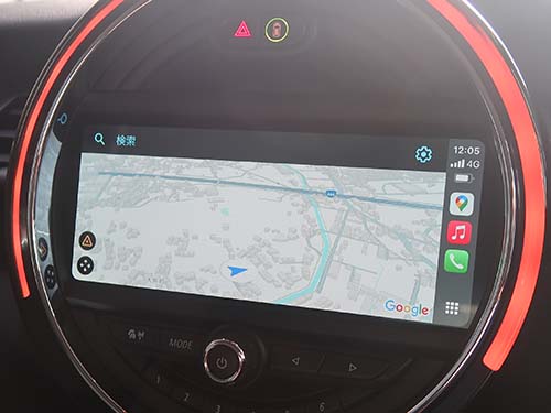 MINI F56 カープレイ フルスクリーン化
