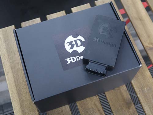 MINI LCI2 F56 3Dデザイン製ブースターチップ