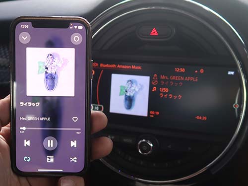 BluetoothおよびUSB接続