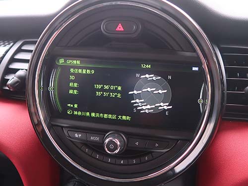 ナビゲーションのGPS受信