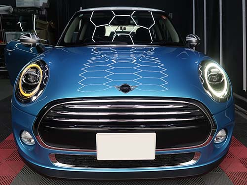 MINI F56 デイライト 変色して茶色