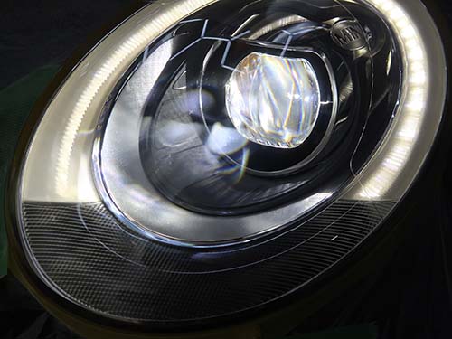 MINI F56 ヘッドライト リペア
