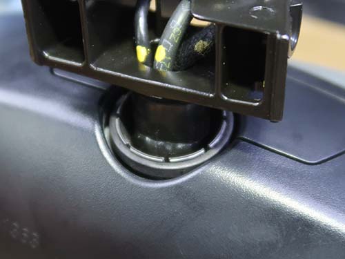 F46用ETC内蔵ルームミラーの良品中古パーツを確保