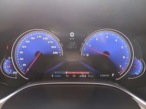 メーターパネルのテーマ変更|アルピナ仕様