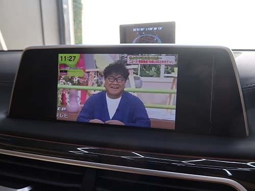 BMW 7シリーズ G11 TVキャンセル