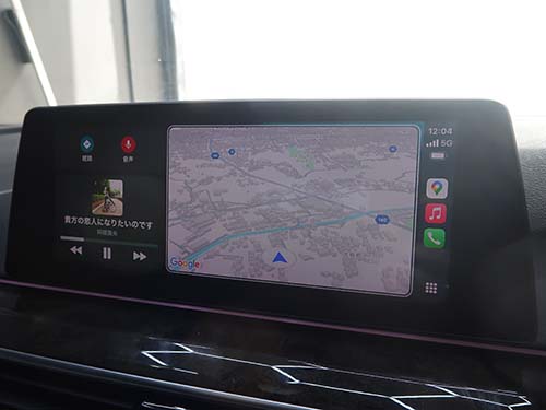 BMW G31 カープレイをフルスクリーン化