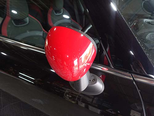 ドアロック時のドアミラー格納時間変更(0秒)