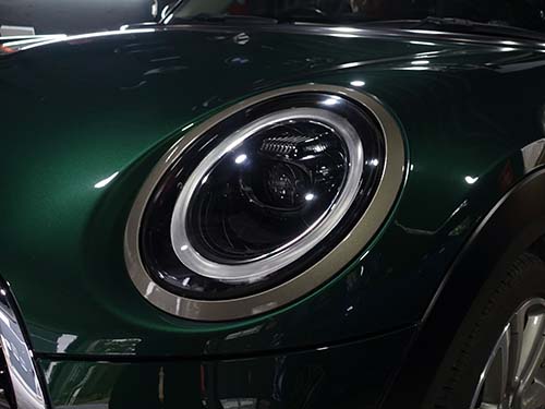 MINI F55 ヘッドライト 交換