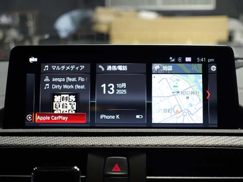 BMW M2 F87 カープレイ有効化