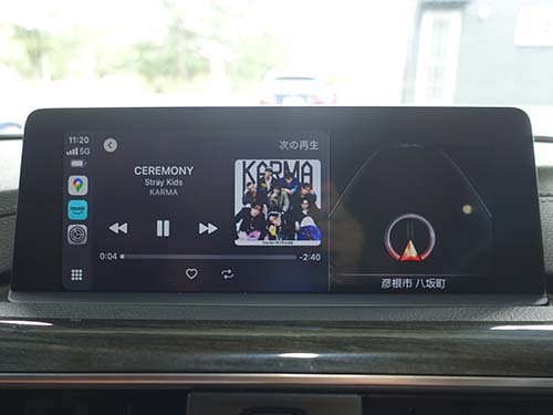 BMW F36 アップルカープレイ有効化