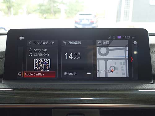 認証コード方式によるApple CarPlay機能の有効化