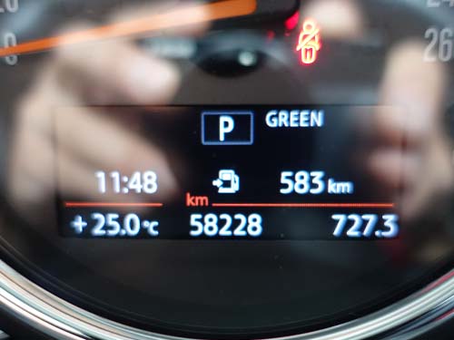 MINI F55 クーパーS コーディング|エンジン始動時の走行モードをグリーンモードに設定