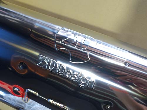 3Dデザイン製エギゾーストシステム 