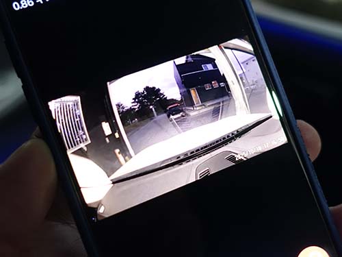 録画映像はスマートフォンアプリで確認