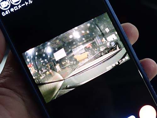 録画映像はスマートフォンアプリで確認