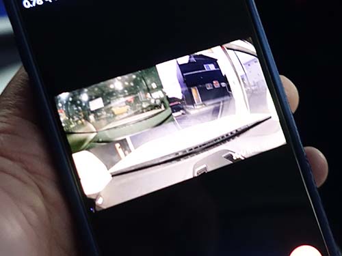 録画映像はスマートフォンアプリで確認