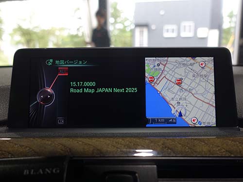 BMW 4シリーズ F32 ナビ修理