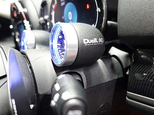 DuelL AG製メーターフロッグ × Defi N2+ 2連メーター装着