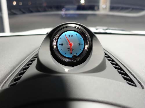 SMITHS製John Cooperアナログクロック装着