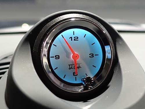 アイスブルーのバックライト