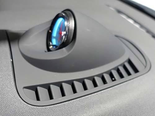 SMITHS製John Cooperアナログクロック装着