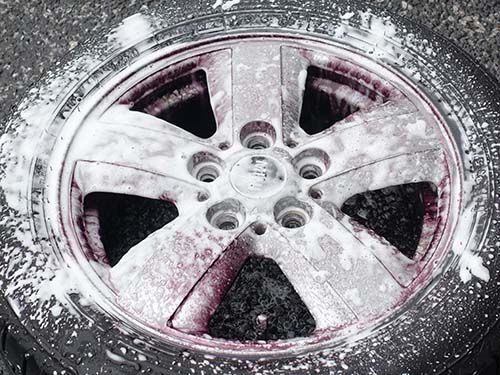 アルミホイール洗浄