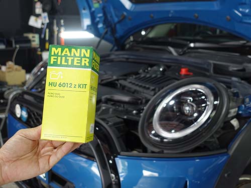 MANNFILTER製オイルフィルターへ交換